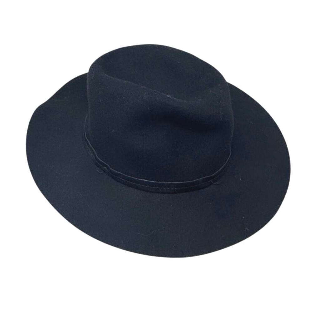 Ecoté black wool hat one size 100% wool